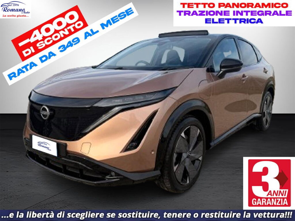 NEW NISSAN - Ariya  87 kWh Evolve + 4wd#TETTO PANORAMICO!