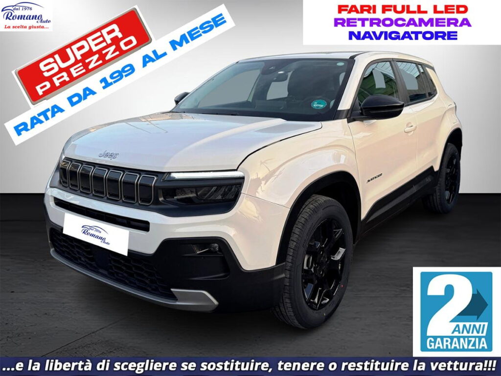 JEEP - Avenger - 1.2 Turbo 100 CV Altitude#OK NEO PATENTATI!