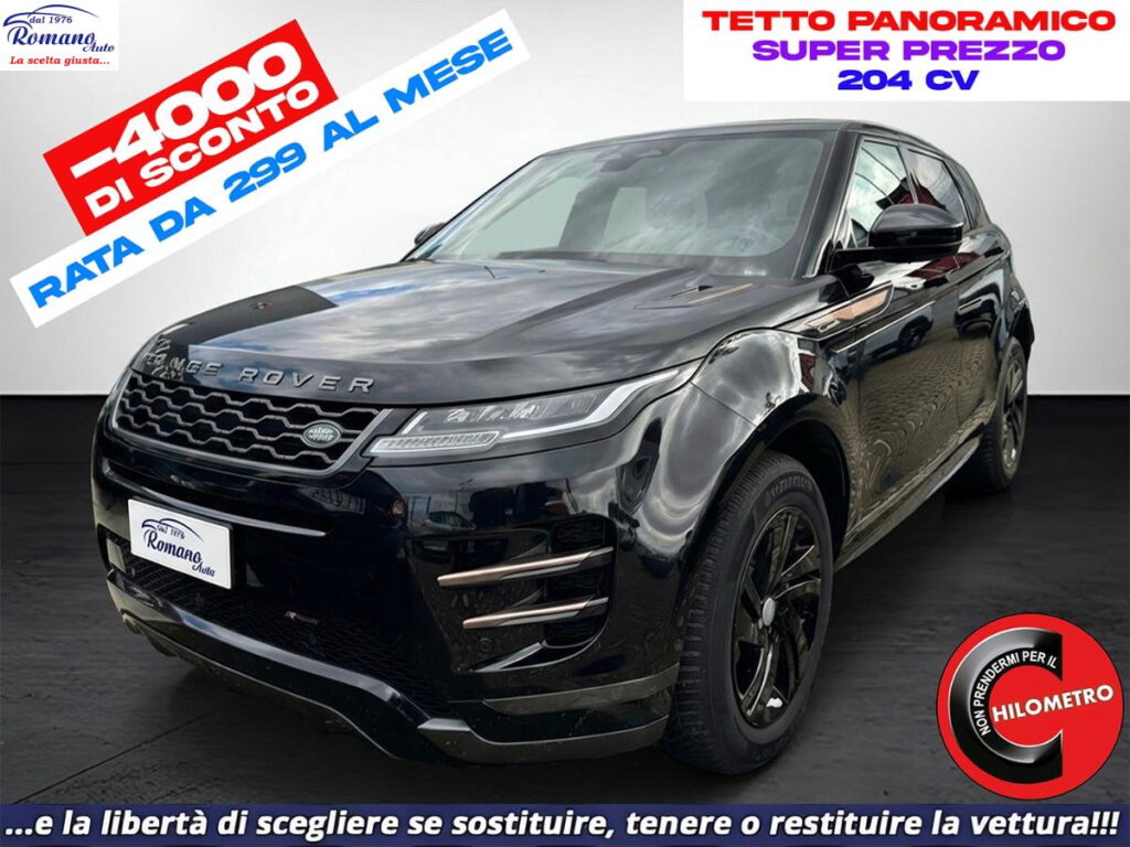 Evoque 2.0d i4 mhev R-Dynamic SE awd 204cv auto#TETTO PANORAMICO!
