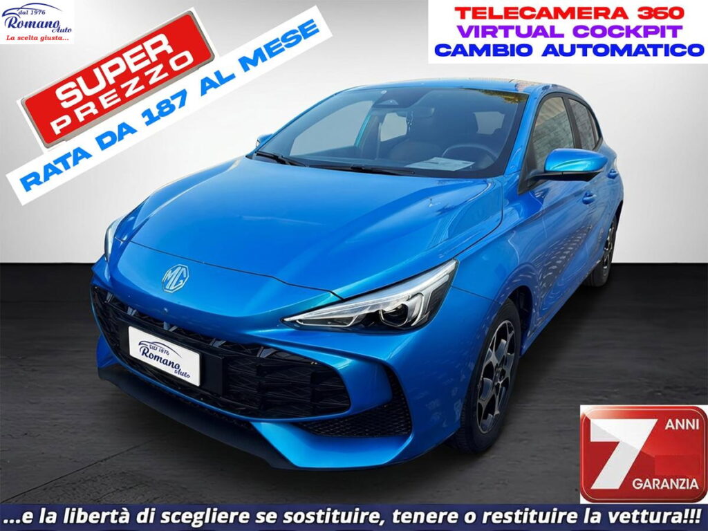 NEW MG - MG3  1.5 hybrid+ Luxury auto#7 ANNI GARANZIA MG!