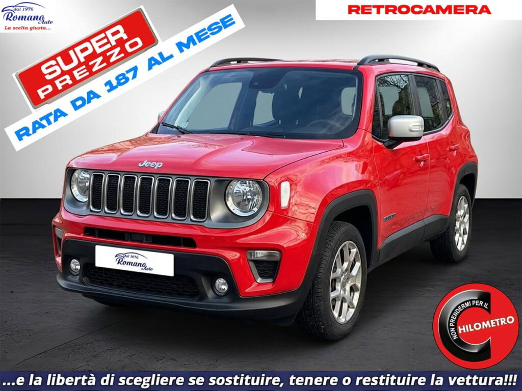 JEEP - Renegade  1.6 mjt Limited 2wd 130cv#RETROCAMERA!