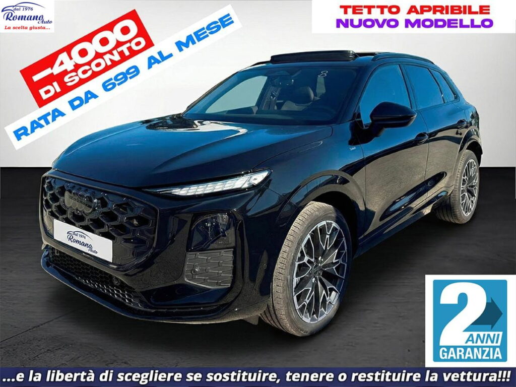 NEW Audi Q3 2.0 tdi 150cv S-Line edition s-tronic#TETTP APRIBILE!