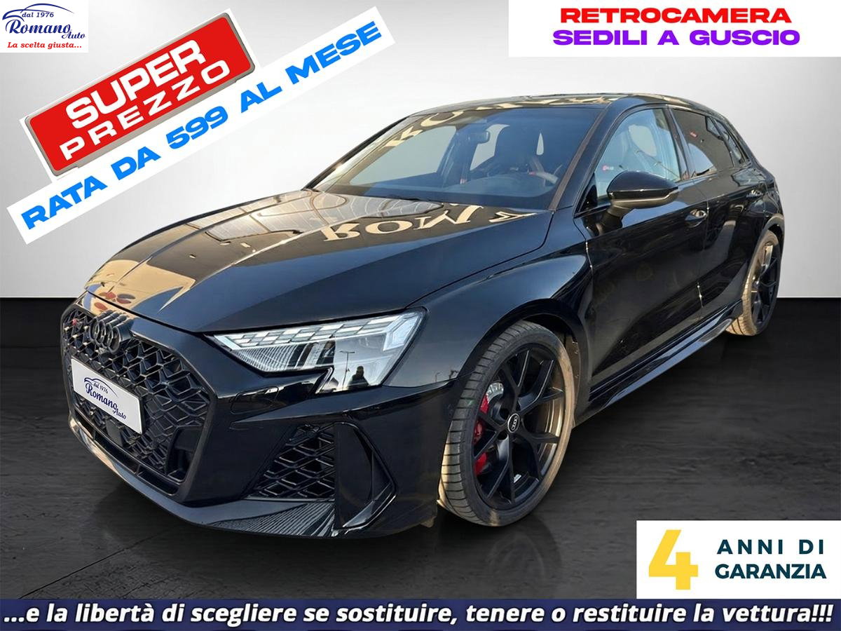 NEW Audi RS3 MY25 TFSI 400CV quattro S tronic#SEDILE A GUSCIO!