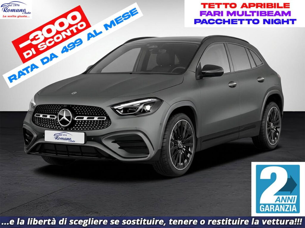 NEW MERCEDES GLA 200 d Automatic Premium AMG#TETTO APRIBILE!GRIGIO MAGNO!