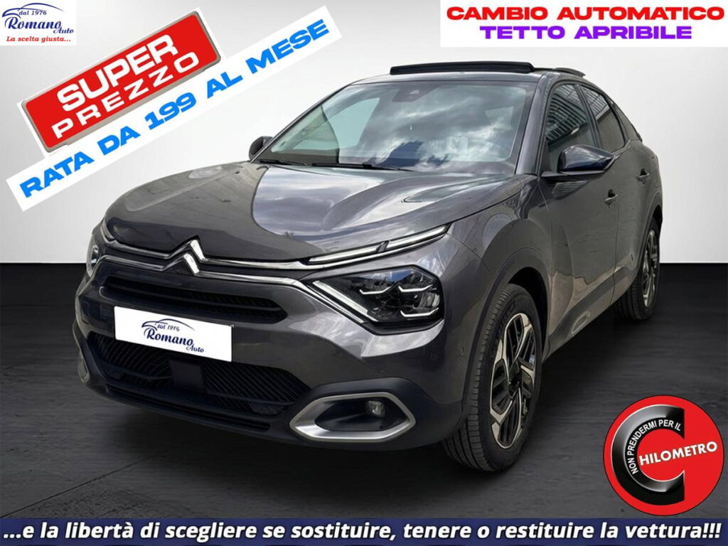Citroen C4 BlueHDi 130 EAT8 Max#TETTO APRIBILE!RETROCAMERA ANT/POST!