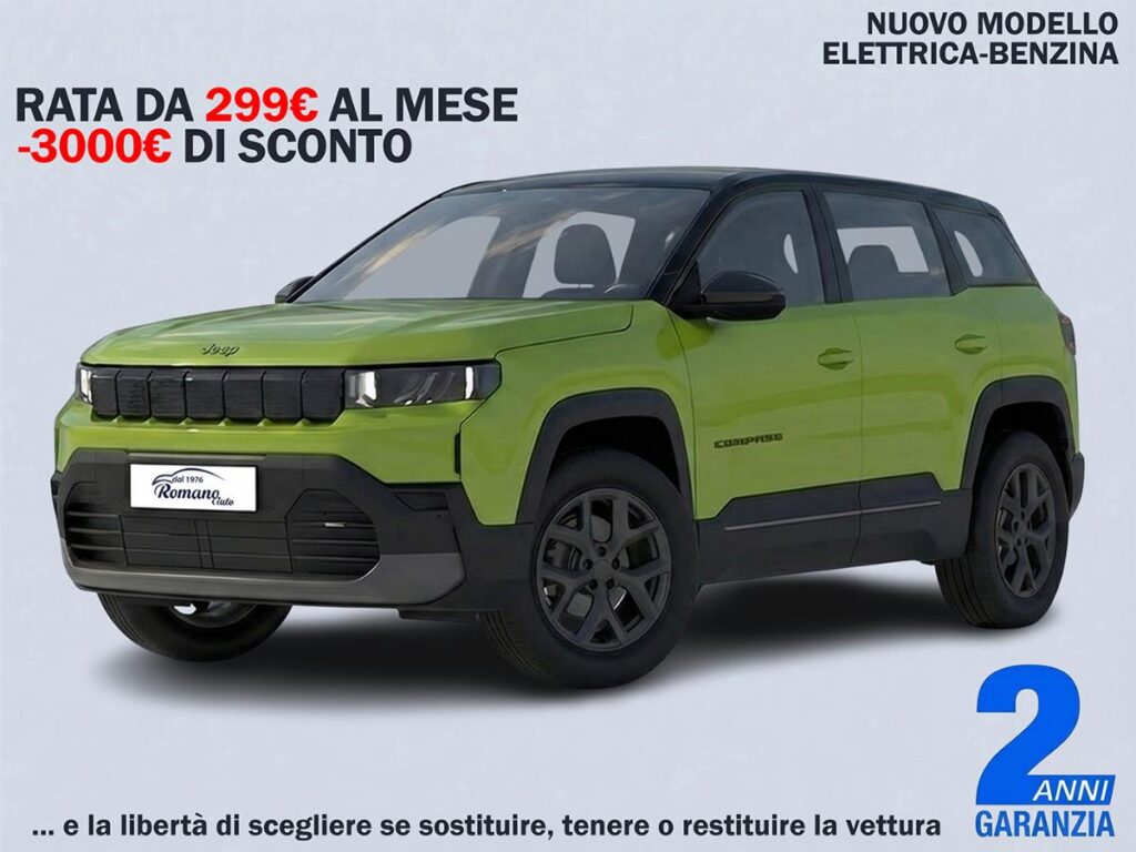 NEW Jeep Compass 1.2 Turbo 48V e-Hybrid Altitude
