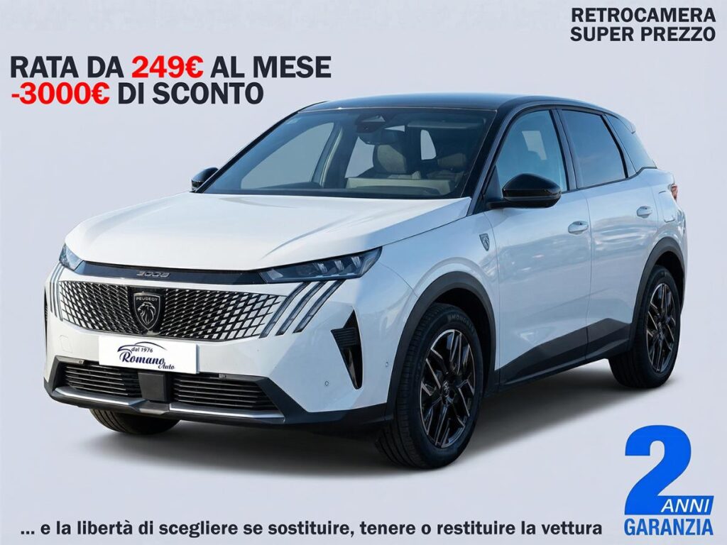 NEW PEUGEOT - 3008  1.2 hybrid GT 136cv e-dcs6