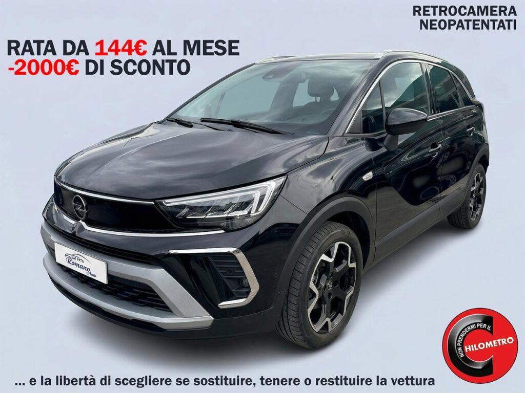 OPEL - Crossland - 1.2 T. 12V 110 CV  Elegance#RETROCAMERA!