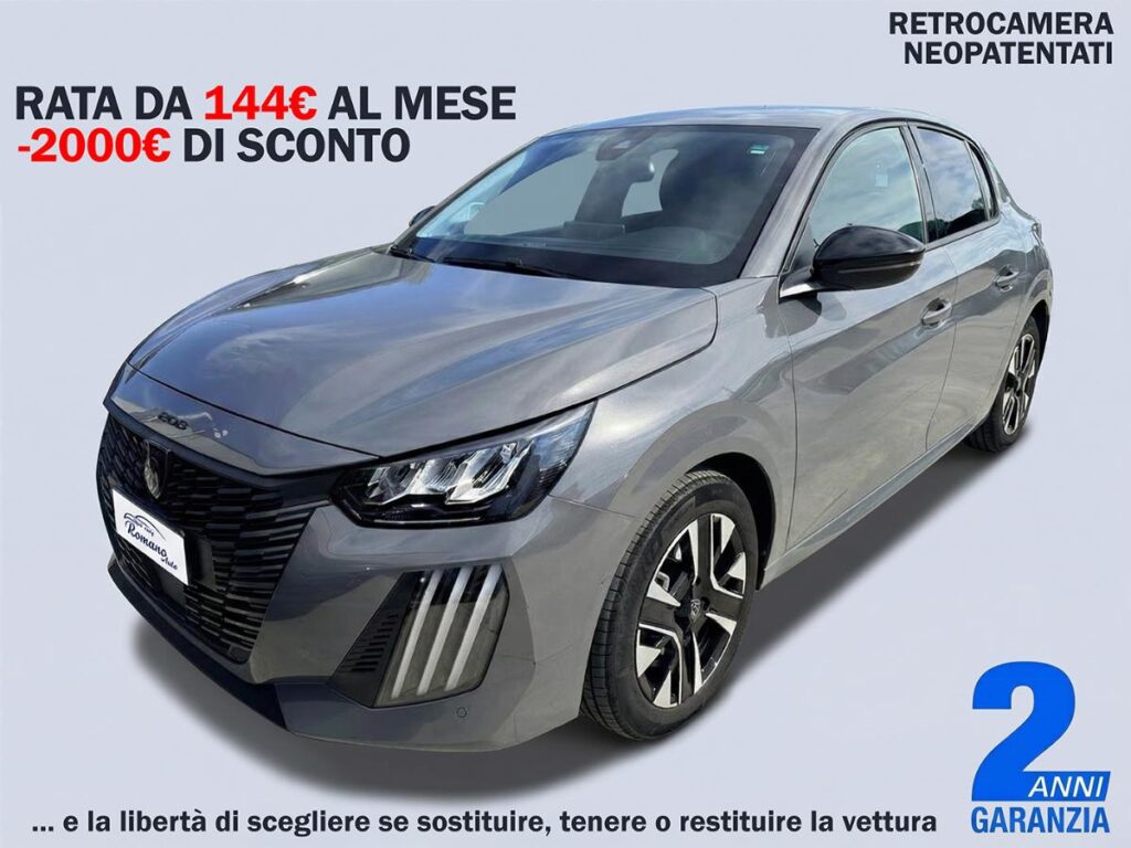 PEUGEOT - 208  1.2 puretech Allure 100cv#RETROCAMERA!