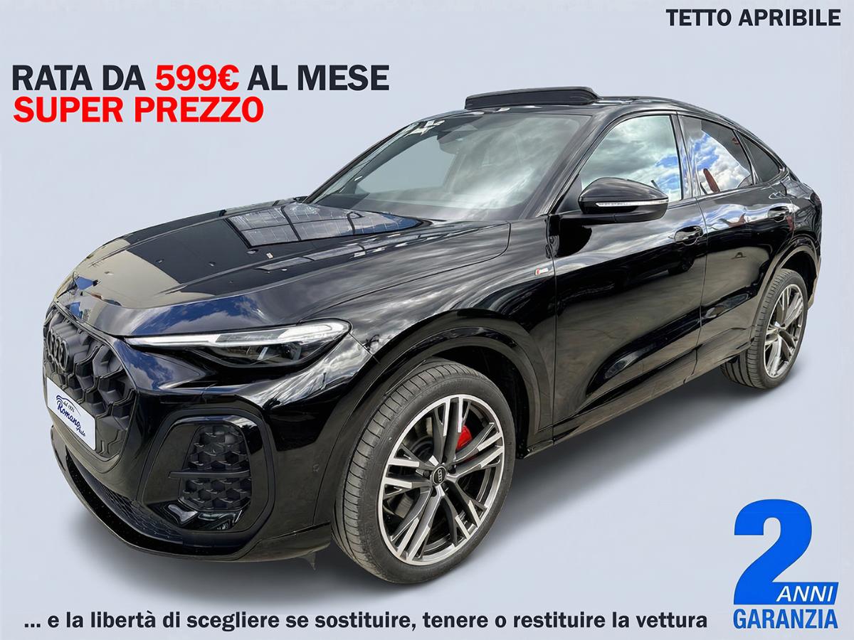 NEW Audi Q5 Sportaback 2.0 tdi mhev+ S line edition quattro#TETTO APRIBILE!