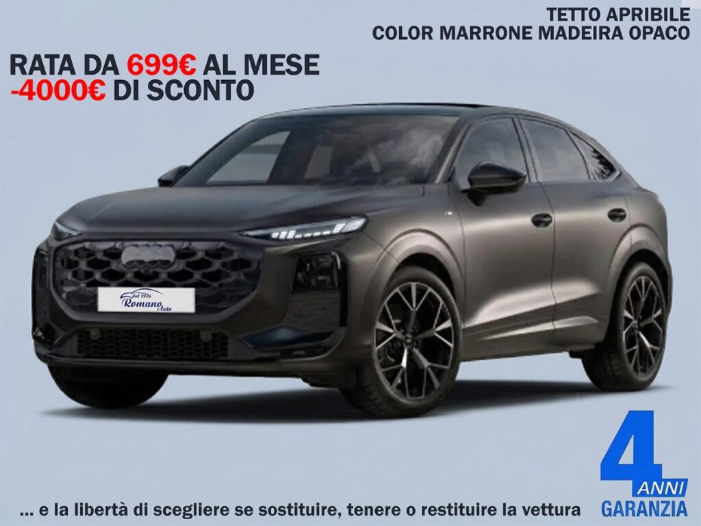 NEW Audi Q3 Sportback 35 2.0Tdi SLINE#TETTO APRIBILE!