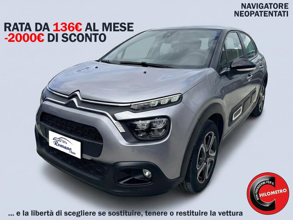 CITROEN - C3 -  PureTech 83 Shine#OK NEO PATENTATI!
