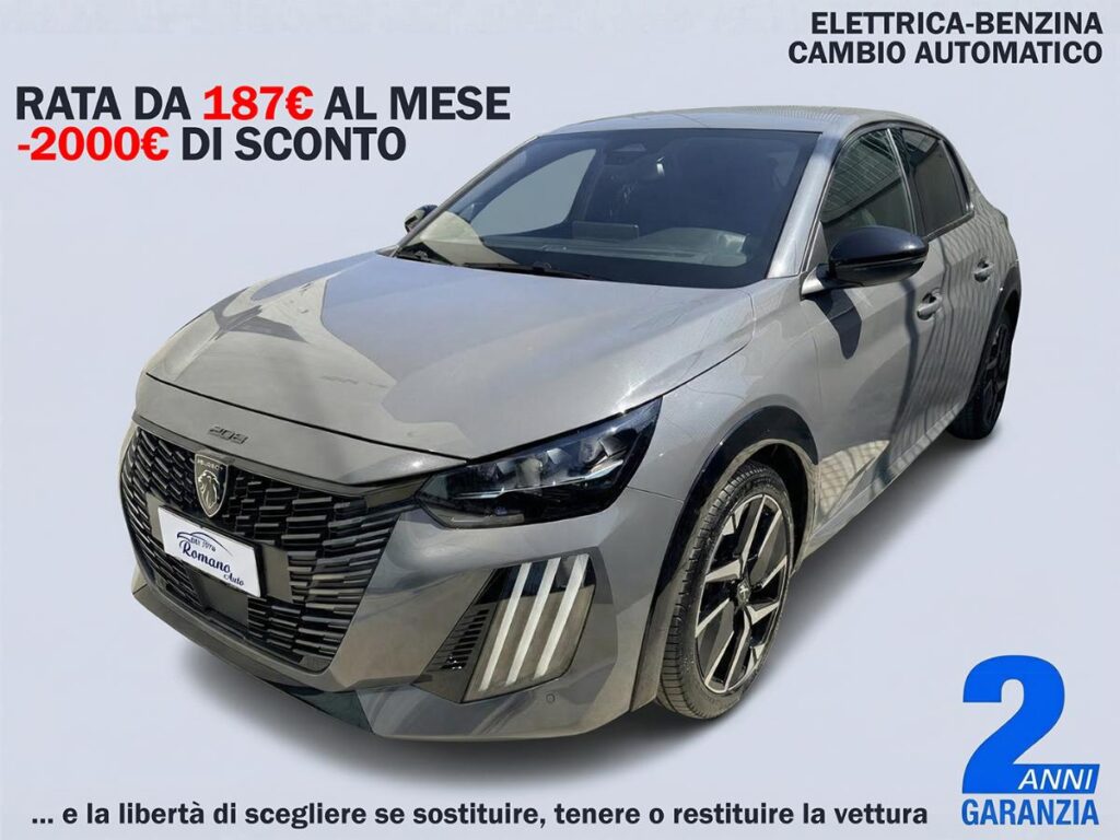 NEW PEUGEOT - 208  1.2 hybrid GT 145cv e-dcs 6#RETROCAMERA!