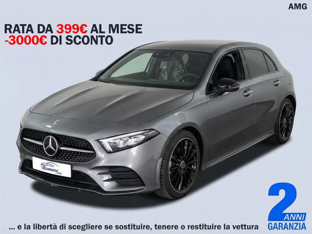 Mercedes-Benz A 200 d Edition AMG Line auto#PACK LUCI AMBIENT!