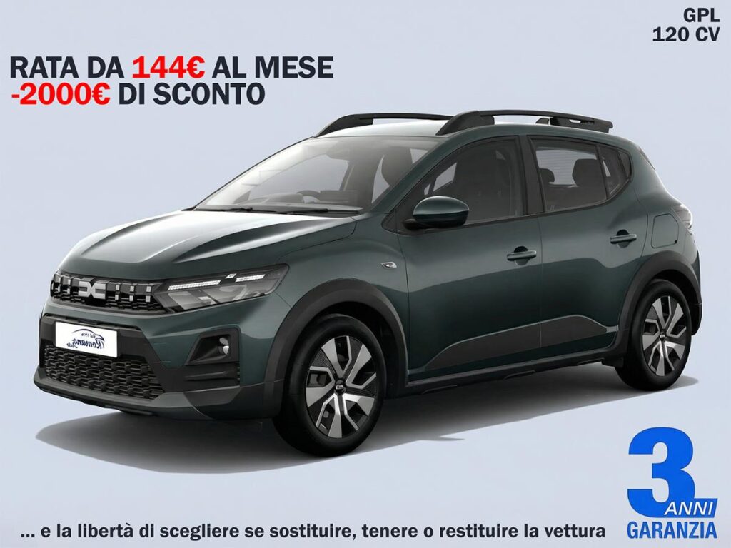 NEW Dacia Sandero Stepway 1.2 Eco-G Expression 120#GARANZIA 3 ANNI!