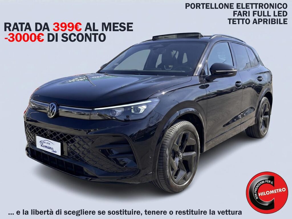 NEW VOLKSWAGEN - Tiguan  2.0 tdi R-Line 150cv dsg#FARI LED MATRIX!