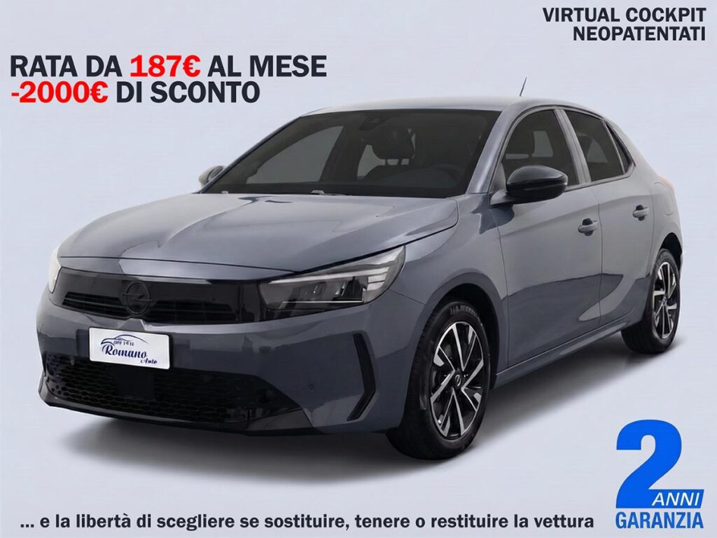 NEW Opel Corsa 1.2 100cv GS#OK NEO PATENTATI!