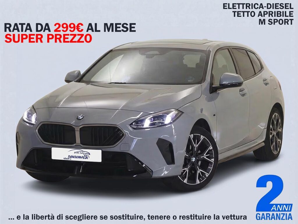 NEW Bmw 120d 48v M Sport 163cv auto#TETTO APRIBILE!