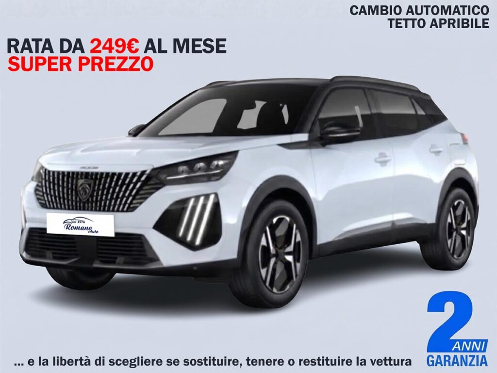 NEW Peugeot 2008 2&Acirc;&ordf; serie Hybrid 145 e-DCS6 GT#TETTO APRIBILE!