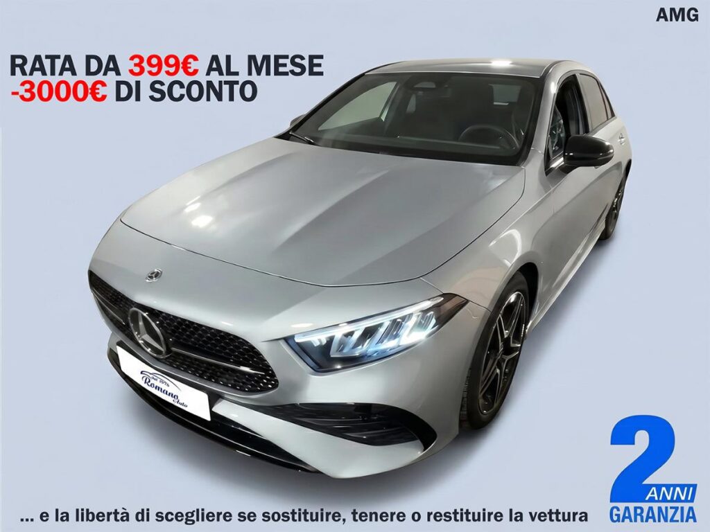 Mercedes-Benz A 200 d Edition AMG Line auto#PACK LUCI AMBIENT!