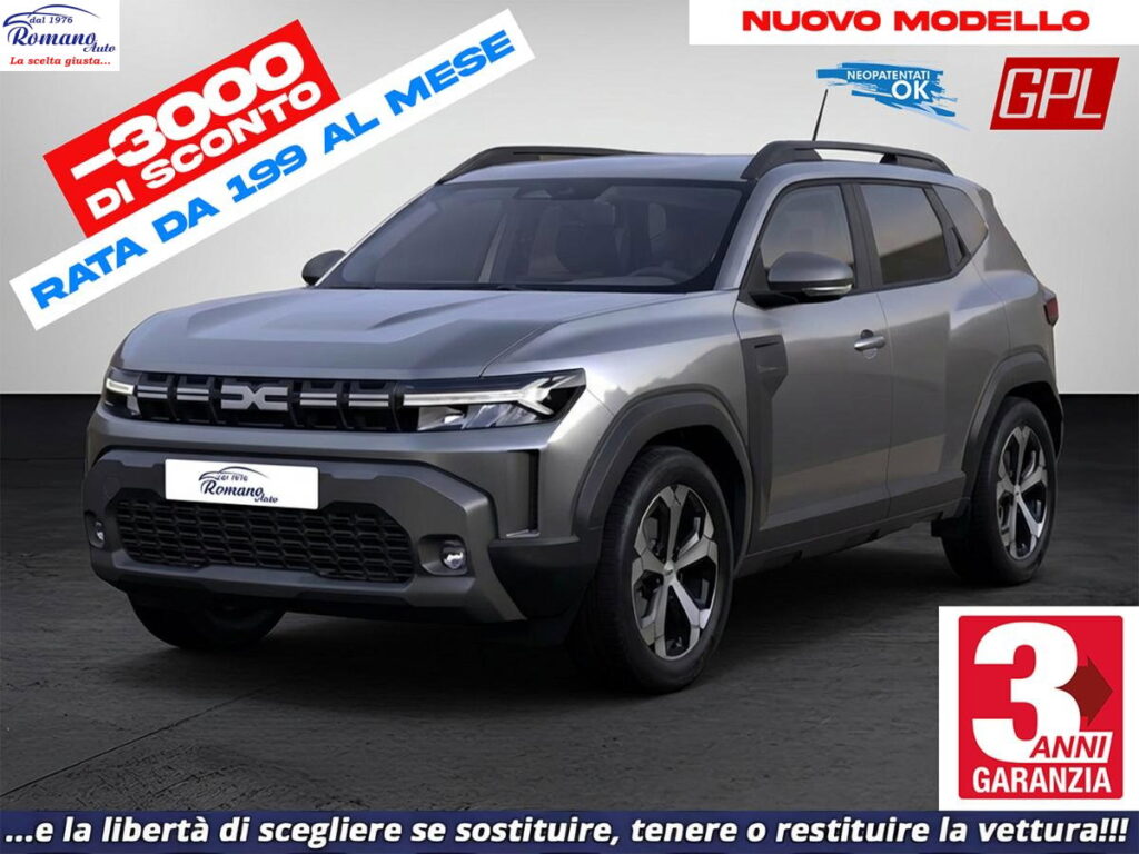 NEW DACIA - Duster - Eco-G 120 CV Journey#NEW MODEL!