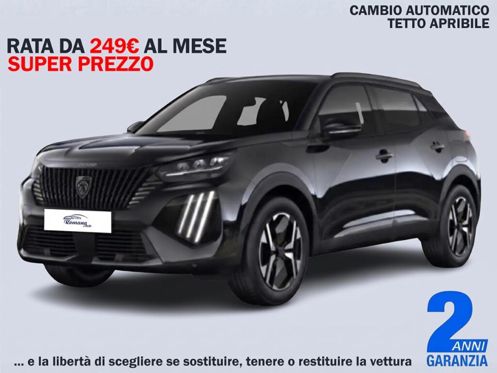 NEW Peugeot 2008 2&Acirc;&ordf; serie Hybrid 145 e-DCS6 GT#TETTO APRIBILE!