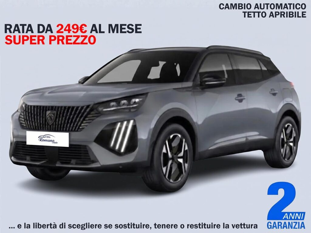 NEW Peugeot 2008 2&Acirc;&ordf; serie Hybrid 145 e-DCS6 GT#TETTO APRIBILE!
