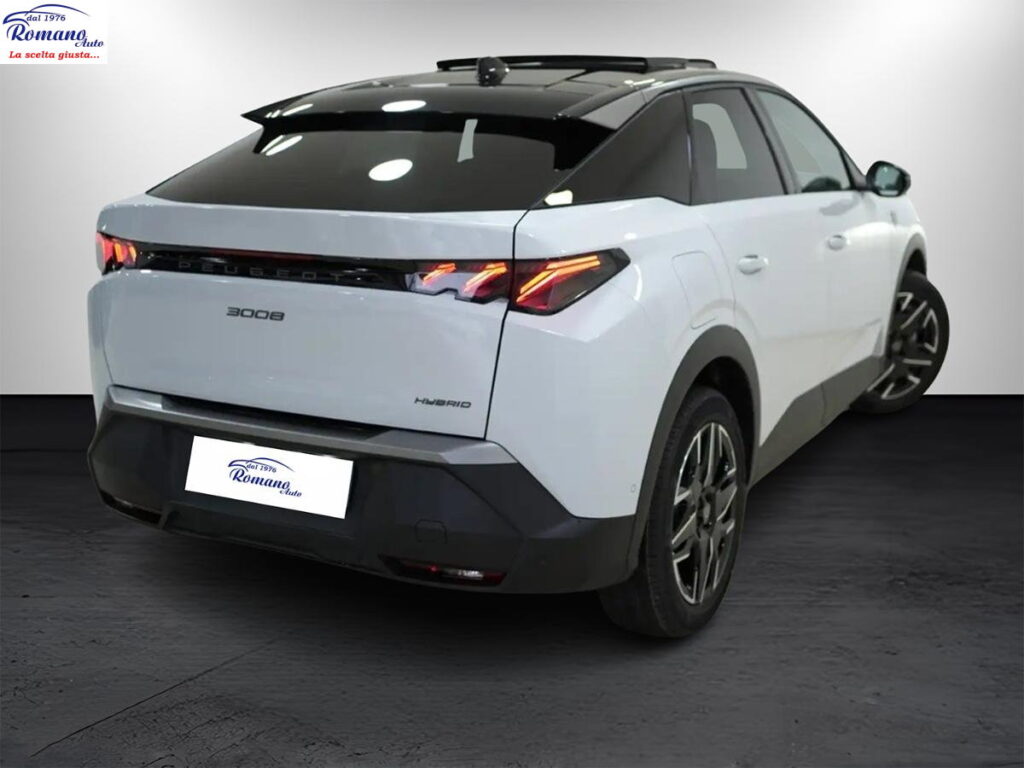 NEW PEUGEOT - 3008  1.2 hybrid GT 136cv e-dcs6#TETTO APRIBILE!