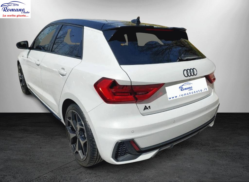 AUDI - A1 Sportback 30 TFSI S tronic Identity Black#S-LINE INTERNO!