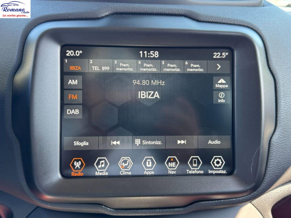 Jeep Renegade 1.5 Turbo T4 Mhev 130CV Limited DCT#FARI FULL LED