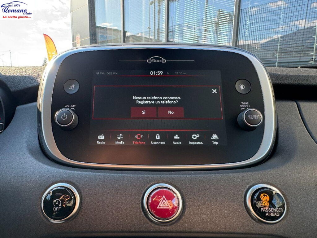 FIAT - 500X - 1.4 M.Air 140 CV DCT CLUB#FARI FULL LED!