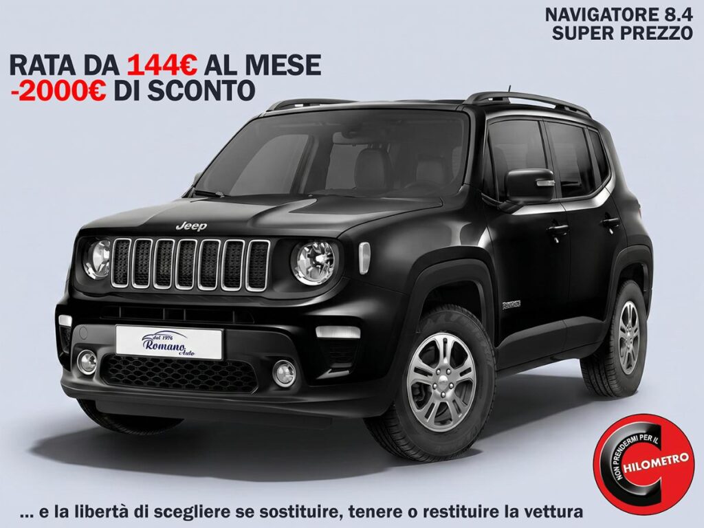 JEEP - Renegade  1.6 mjt Business 2wd 130cv#NAVIGATORE 8.4!